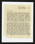 Letter from Hubert Creekmore to Quincy (26 August 1944) by Hubert Creekmore and Quincy