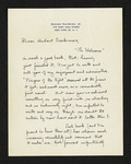 Letter from Edward Naumburg, Jr. to Hubert Creekmore (07 December 1948)