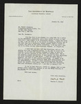 Letter from Charles D. Abbott to Hubert Creekmore (20 January 1949) by Charles D. Abbott and Hubert Creekmore