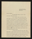 Letter from Richard Bergen to Hubert Creekmore (March 1949)