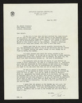 Letter from Theodore "Ted" M. Purdy to Hubert Creekmore (10 June 1949) by Theodore "Ted" M. Purdy and Hubert Creekmore