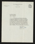 Letter from Herbert M. Howe to Hubert Creekmore (12 June 1950) by Herbert M. Howe and Hubert Creekmore