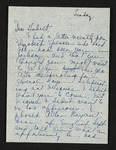Letter from Ella [Vasser Bishop?] to Hubert Creekmore (13 August 1950) by Ella Vasser Bishop and Hubert Creekmore