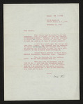Letter from Jose V to Hubert Creekmore (21 November 1950)