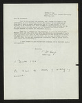 Letter from Howard E. Hugo to Hubert Creekmore (01 December 1950)