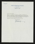 Letter from Frank K. Dunn to Mittie Horton Creekmore (24 January 1951)