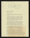 Letter from James Laughlin to Hubert Creekmore (14 June 1951)