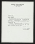 Letter from Donald E. Thompson to Hubert Creekmore (20 August 1951)