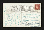Postcard from John [Valentine Schaffner?] (15 September 1951) by John Valentine Schaffner and Hubert Creekmore