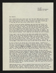 Letter from James F. Wooldridge to Hubert Creekmore (11 November 1951)