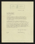Letter from James Laughlin to Hubert Creekmore (07 February 1952)