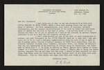 Letter from Levi Robert Lind to Hubert Creekmore (17 November 1952)