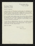 Letter from Charlotte C. Leonard to Hubert Creekmore (25 November 1952)