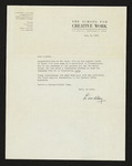 Letter from Lindley Williams Hubbell to Hubert Creekmore (02 December 1952) by Lindley Williams Hubbell and Hubert Creekmore