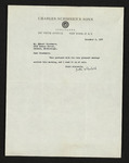 Letter from John Hall Wheelock to Hubert Creekmore (09 December 1952)