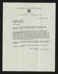 Letter from John Hall Wheelock to Hubert Creekmore (17 December 1952)