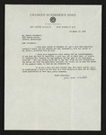 Letter from John Hall Wheelock to Hubert Creekmore (19 December 1952)