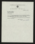 Letter from John Hall Wheelock to Hubert Creekmore (22 December 1952)