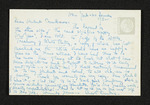 Card from Babette Deutsch to Hubert Creekmore (30 December 1952)