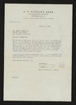 Letter from Virginia B. Carrick to Hubert Creekmore (March 23 1953)