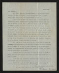 Letter from Barbara Howes Smith to Hubert Creekmore (19 April 1953) by Barbara Howes Smith and Hubert Creekmore