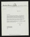 Letter from David McDowell to Hubert Creekmore (04 June 1953) by David McDowell and Hubert Creekmore