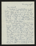 Letter from "J" to Hubert Creekmore (23 July 1953) by J. and Hubert Creekmore