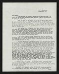 Letter from Doug Cooke to Hubert Creekmore (07 August 1953)