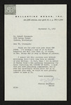 Letter from Stanley Kauffman to Hubert Creekmore (23 September 1953) by Stanley Kauffman and Hubert Creekmore