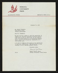 Letter from Samuel Yellen to Hubert Creekmore (11 November 1953)