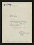 Letter from Sue Neil to Hubert Creekmore (06 May 1954)