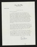 Letter from Earle Davis to Hubert Creekmore (28 November 1954)