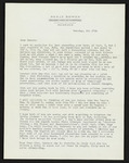 Letter from Charles R. Bowen to Hubert Creekmore (27 December 1954)