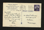 Postcard from Herbie to Hubert Creekmore (21 May 1955)
