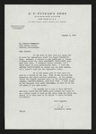 Letter from Theodore "Ted" M. Purdy to Hubert Creekmore (08 August 1955) by Theodore "Ted" M. Purdy and Hubert Creekmore