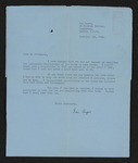 Letter from Ian Angus to Hubert Creekmore (01 November 1955) by Ian Angus and Hubert Creekmore