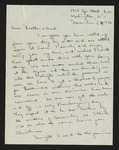 Letter from Hubert Creekmore to Hiram Hubert and Mittie Horton Creekmore (24 November 1936) by Hubert Creekmore, Hiram Hubert Creekmore, and Mittie Horton Creekmore