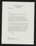 Letter from Hiram Hubert Creekmore to Hubert Creekmore (07 August 1943)