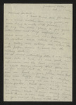 Letter from Mittie Horton Creekmore to Hubert Creekmore (01 October 1943)