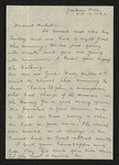 Letter from Mittie Horton Creekmore to Hubert Creekmore (19 October 1943)