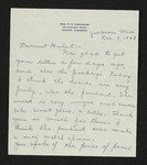 Letter from Mittie Horton Creekmore to Hubert Creekmore (03 December 1943)