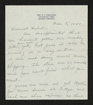 Letter from Mittie Horton Creekmore to Hubert Creekmore (08 December 1943)