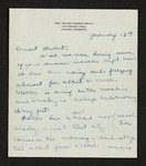 Letter from Mittie Elizabeth Creekmore Welty to Hubert Creekmore (13 January 1944)