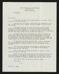 Letter from Hiram Hubert Creekmore to Hubert Creekmore (01 February 1944)