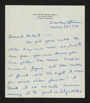Letter from Mittie Elizabeth Creekmore Welty to Hubert Creekmore (28 March 1944)
