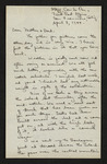 Letter from Hubert Creekmore to Hiram Hubert and Mittie Horton Creekmore (08 April 1944)