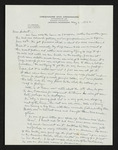 Letter from Hiram Hubert Creekmore to Hubert Creekmore (02 May 1944)