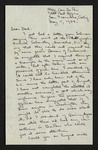 Letter from Hubert Creekmore to Hiram Hubert Creekmore (11 May 1944)