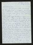 Letter from Mittie Horton Creekmore to Hubert Creekmore (21 May 1944)