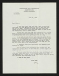 Letter from Hiram Hubert Creekmore to Hubert Creekmore (17 June 1944)